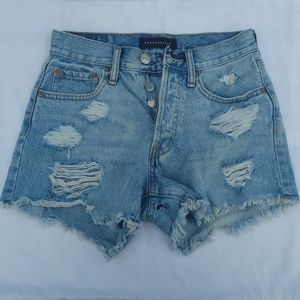Aeropostale 90s High Rise Cut Off Shorts